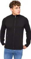 Crosshatch - "Birchin" Pullover Durchgehender Reißverschluss für Herren BG1902 (XXL) (Schwarz)