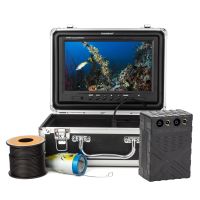 Unterwasser Angelkamera Fischfinder mit 12LEDs 7 Zoll/9 Zoll LCD Display 15M/30M/50M Kabel IP68 Wasserdicht fuer Sea Lake Boot Eisangeln