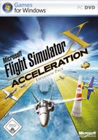 Microsoft Flight Simulator X Acceleration Expansion Pack, DE, 4096 MB, 1024 MB, 2.0 GHz