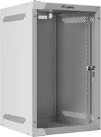 Lanberg Rack Wandschrank 10" 9U/280X310 Glastür grau