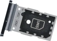 Simkartenhalter passend für Samsung Galaxy Z Fold4 (SM-F936B), Dual-Nano-SIM, Original Ersatzteil, Graugrün