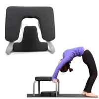 Yoga Kopfstandstuhl Kopfstandhocker Kopfstandbank Abnehmbarer PUKisse 60x40x40cm 