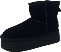 OOG Damen Schlupfstiefel in Schwarz, Größe 37