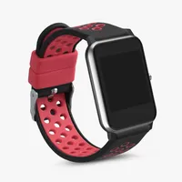 kwmobile 2x Sportarmband kompatibel mit Willful Fitnesstracker / Smartwatch Armband - Fitnesstracker Band Set aus TPU Silikon
