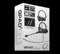 QPAD QH5, schwarz,Gaming Earbuds, In Ear Headset, Earphones, Ohrhörer, Kopfhörer
