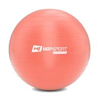 Hop-Sport Gymnastikball inkl. Ballpumpe, 70cm, Maximalbelastbarkeit bis 100kg, Fitnessball ideal für für Yoga Pilates, Balance  - Hellrosa HS-R075YB