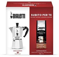 BIALETTI Espressokocher Espresso Maker ALUMINIUM Espressokanne für 6 Tassen