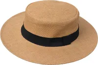Juleeze Damenhut Beige Papierstroh
