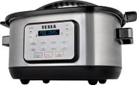 TESLA MultiCook M80 Deluxe Multifunkčný hrniec, 10 inteligentných programov, Pomalý hrniec, parný hrniec, hrniec na ryžu, pekáč, sous vide, 6 L, 1250W