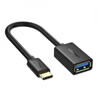 Adaptér Ugreen OTG kabel USB 3.0 na USB typu C černý (30701)