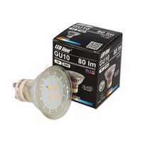 10x LED Line GU10 1W LED Leuchtmittel 120° SMD 6500K Kaltweiß 80 lm Spot Strahler Glass Einbauleuchte Energiesparlampe