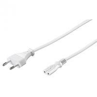 Anschlusskabel Eurostecker, 1,8 m, Weiß