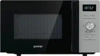Gorenje MO20A4XH, Pracovní deska, Kombinovaná mikrovlnná trouba, 20 l, 800 W, Vestavěný displej, Knoflíky