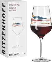 Herzkristall Rotweinglas #7 Von Aurélie Girod