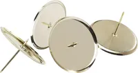 Kerzenhalter "Classic-Big" mit Stecker Goldfarben