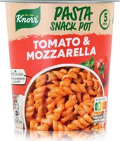 Knorr Pasta Snack Pot Tomato & Mozzarella 72g - In 5 Minuten fertig (1er Pack)