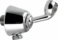 Wandanschlußbogen mit Brausehalter, Chrom