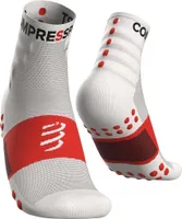 Compressport Training White T2 Bežecké ponožky