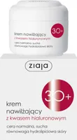 Ziaja 30+ Krem nawilżający z kwasem hialuronowym, 50 ml