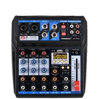 DJ-Mischpult, PC-USB-Aufnahme, Bluetooth-Funktion, AM-PSM EU-Stecker