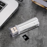 Alle in einem Kartenleser USB 2.0 Mini Portable fuer SD / SD / TF / MS Duo / Mikro MS (M2) / Frau Pro Duo