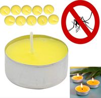 Citronella 48 Kerzen Mückenschutz Insektenschutz Anti Mücken Duftlicht Zitronell 
