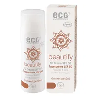 ECO Cosmetics - CC Cream LSF 50 getönt dunkel - 50ml