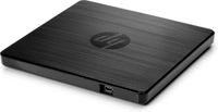 HP F2B56AA Zewnętrzny napęd DVD-RW USB 2.0 czarna nagrywarka dysków zewnętrznych