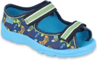 BEFADO Jungen Hausschuhe Sandalen Max 969X160 Game,  Blau 29