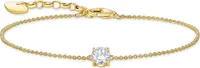 Thomas Sabo A2156-414-14-L19V Vergoldetes Armband m. weißem Zirkonia