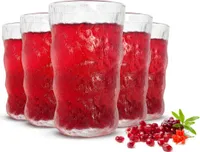 6 Longdrinkgläser 370ml Eisberg Wassergläser Saftgläser Cocktailgläser Trinkgläser