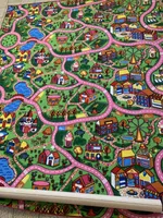 Detský koberec SWEET CITY (100x100 cm )