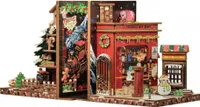 3D-Puzzle, DIY-Buchrücken, Weihnachtshütte, Cutebee, 189 Teile