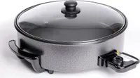 Elektrische Pfanne Pizzapfanne Bratpfanne Partypfanne Elektropfanne Ø 32 x Höhe 9 cm