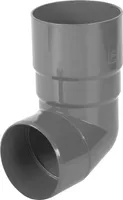 Fallrohrbogen 89° Kunststoff Ø 110 mm, Anthrazit RAL 7021