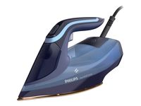 Philips Bügeleisen 8000 Series mit Keramikbügelsohle, 55 g/min kostanter Dampf, 3000 W, Blau (DST8020/20)