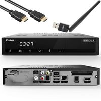Protek 9920 LX HD HEVC265 E2 Linux HDTV Receiver mit 1x Sat Tuner