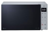 LG MH6535GIT Mikrowelle, Silber, 1000 Watt, 25 l Volumen, 47,6 cm Breite, Auftauautomatik, Grillfunktion