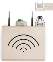 Router schrank | Router aufbewahrungsbox | Router verstecken | Router box | Wall box | Wallboxen| Wlan regal | Wifi schrank |  EU