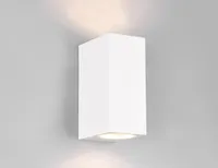 Trio Leuchten Außen Wandleuchte Roya 204269231, Aluminium Druckguss Weiß matt, exkl. 2x GU10