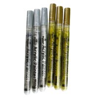 10x Wasserdichte Acrylfarbe Marker Stift Für Glas Stein Metall Holz Stoff 