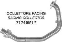 Kolektor ARROW Racing do Husqvarna Svartpilen 401 2020- Vitpilen 401 2020- , bez katalizatora