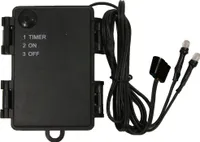 Krippenzubehör Batteriebox f. 3x AA, für 1 Stecker +2 LED
