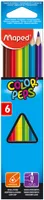 Maped Dreikant Buntstift COLOR'PEPS 6er Kartonetui