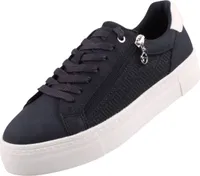 Tamaris damskie trampki na platformie zip 1-23313-41, rozmiar:39 EU, kolor:Niebieski