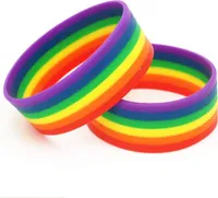 Regenbogen Gummiarmbänder, Armband