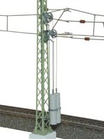 Viessmann 4164 H0 Radspannwerk mit Abspannmast