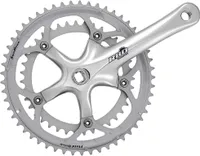 Sunrace Fcr8183 Kurbelgarnitur Silber 130 mm / 53-39t Silber 130 mm
