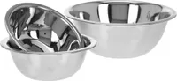 Miska ze stali nierdzewnej, zestaw 3 mis kuchennych 700 ml, 950 ml, 1900 ml