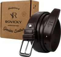 Rovicky Pánský kožený opasek Raasepori115 hnědá 115